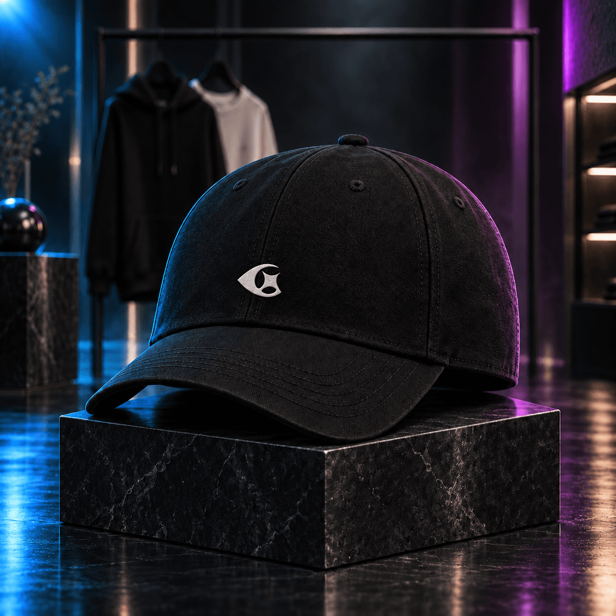 Mockup Heritage — Casquette brodée