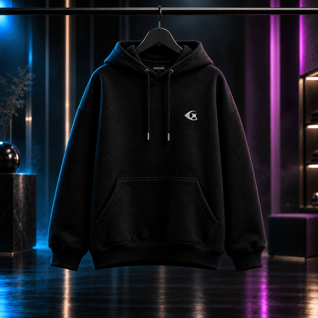 Mockup Heritage — Hoodie premium