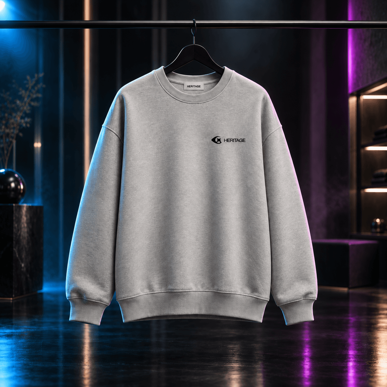 Mockup Heritage — Sweat crewneck