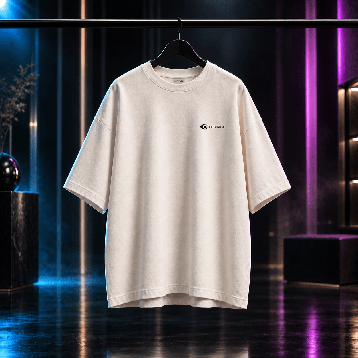 Mockup Heritage — T-shirt oversize