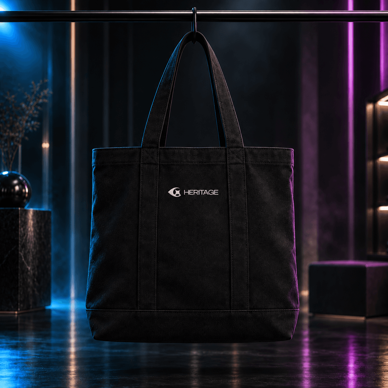 Mockup Heritage — Tote bag épais