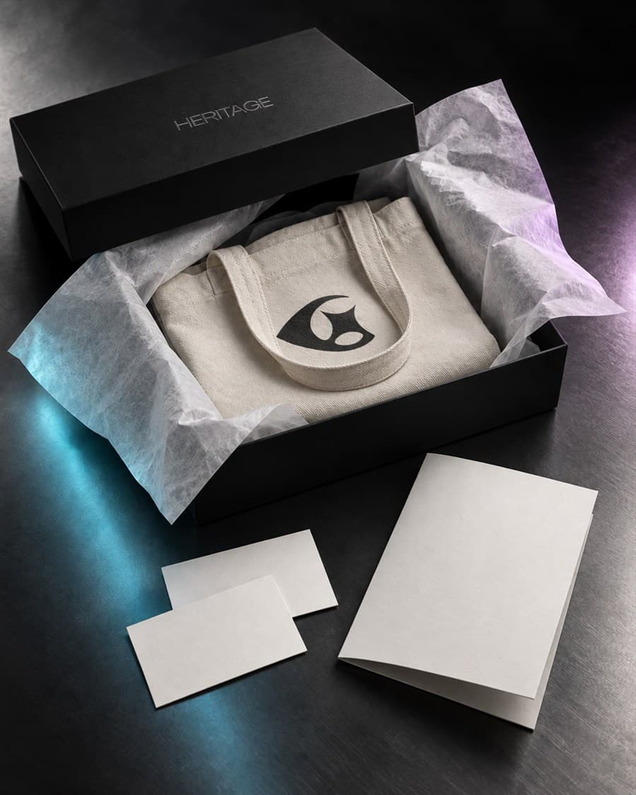 Packaging Heritage avec marquage intégré
